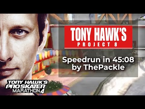 Tony Hawk's Project 8  by ThePackle in 45:08 - Tony Hawks Pro Skater Marathon 4