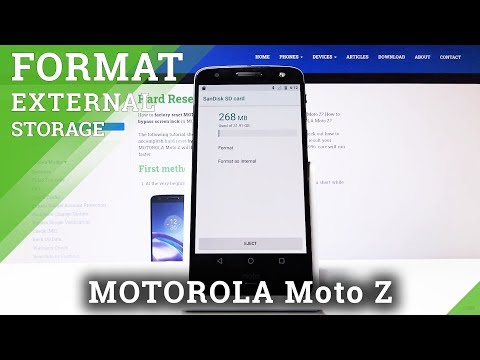 How to Format SD Card in Motorola Moto Z – Fix SD Card Issues