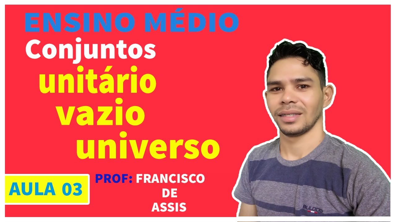 3ª Aula-Conjuntos unitário, vazio e universo