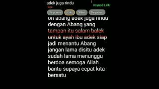 Download lagu lirik lagu adek juga rindu #liriklagu mp3 Download lagu lirik lagu adek juga rindu #liriklagu mp3