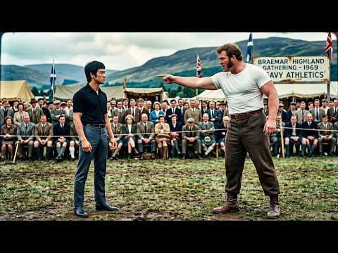 A 295-lb Scottish Champion Said He Could Stop Bruce Lee With One Hand — He Was on Grass in 5 Seconds