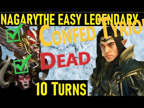 Alith Anar EASY 10 Turn TYRION CONFED (AND Morathi defeated!)
