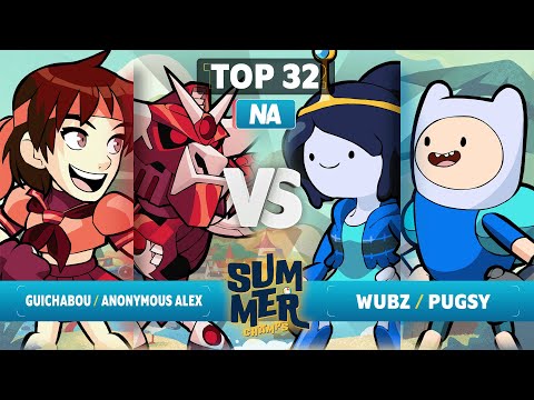 Pugsy & Wubz vs Guichabou & Anonymous Alex - Top 32 - Summer Championship 2023 - NA 2v2