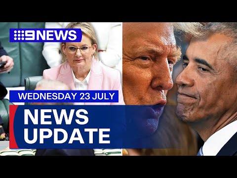 New parliament returns with old issues; Donald Trump has accused Obama of treason | 9 News Australia