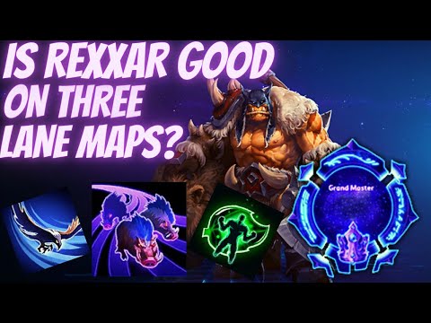 Rexxar Unleash the Boars - Is Rexxar Good On 3 Lane Maps? - Grandmaster Storm League