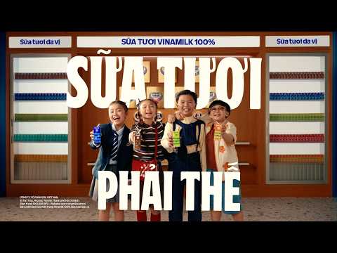 SỮA TƯƠI VINAMILK 100% - TƯƠI NGON & TINH KHIẾT!
