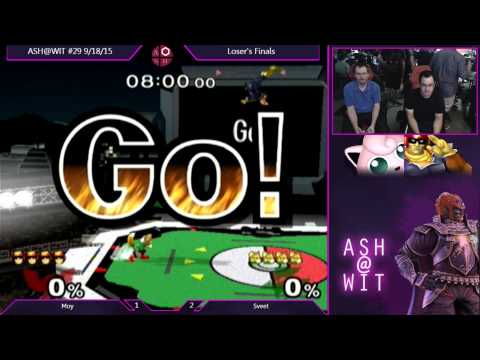 Moy (Falcon) vs Sveet (Fox, Puff) - ASH@WIT #29 Melee Loser's Finals