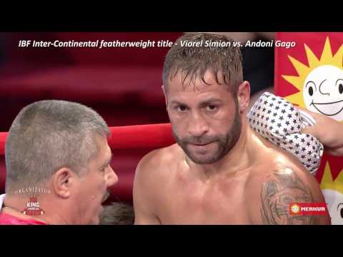 Gala de Box „Bombardament in Arena” Viorel Simion vs. Andoni Gago Lopez - IBF InterContinental title