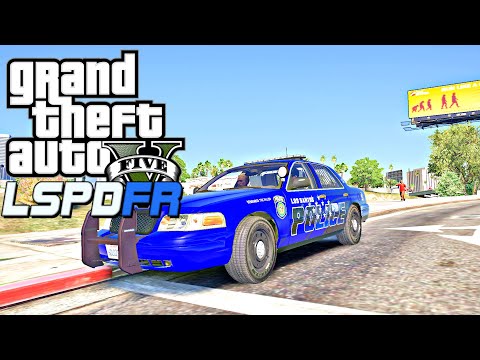 GTA 5 MODS LSPDFR 0.4 CITY PATROL ( GTA 5 REAL LIFE MODS )