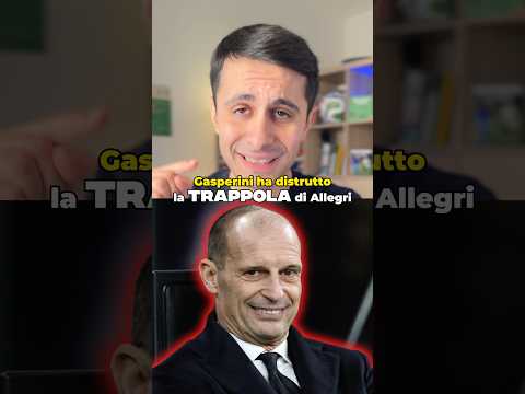 Gasperini ha fermato la tattica di Allegri, mentre Conte c’è cascato 👻 #calcio #seriea #milan #juve