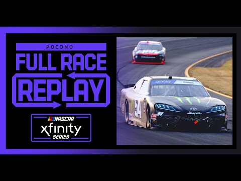 NASCAR 2022 ポコノ350（ポコノ・レースウェイ）Xfinityクラスの決勝フルレース動画