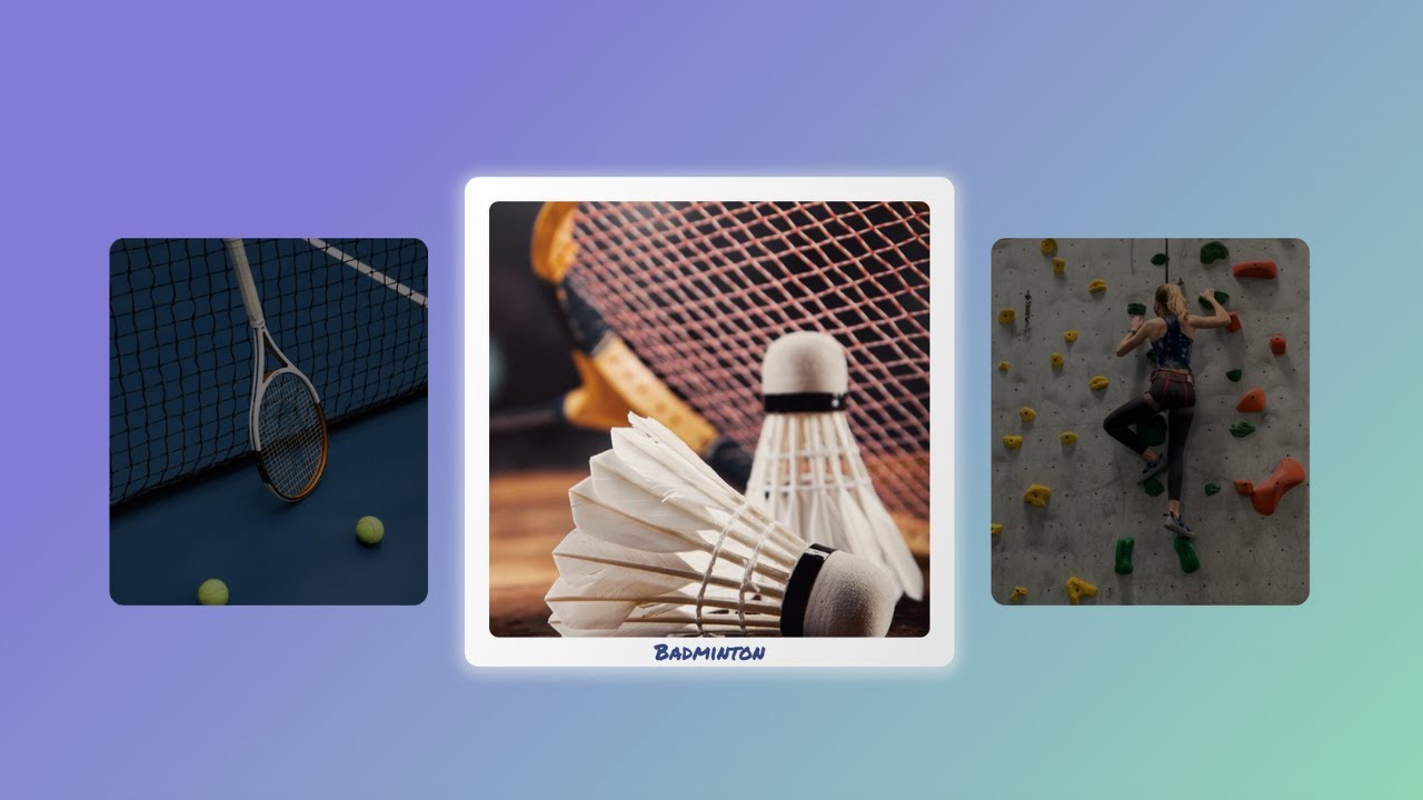 Responsive Image Slider with Autoplay | HTML CSS Swiper JS #swiper