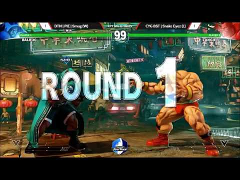 SFV   Grand Finals   PIE Smug Balrog Vs Snake Eyez Zangief   Texas Showdown   Tournament1
