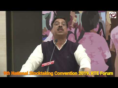 SNo1/A: Welcome & Setting the Context, 9th National Stocktaking Convention 2019, by Mr. Ambarish Rai