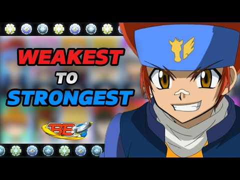 Ranking EVERY Character in Battle Bladers from WEAKEST TO STRONGEST (Beyblade Metal series)