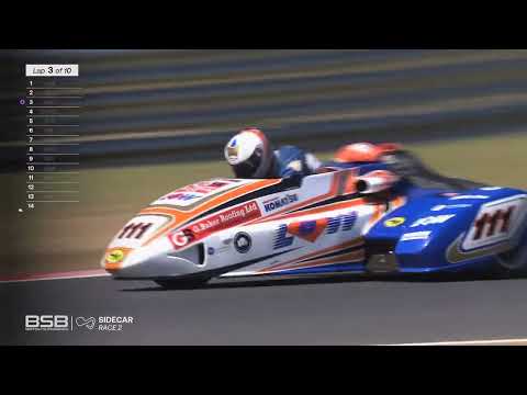 Molson Group British Sidecar Championship 2022 Round 3 Brands Hatch - Race 2