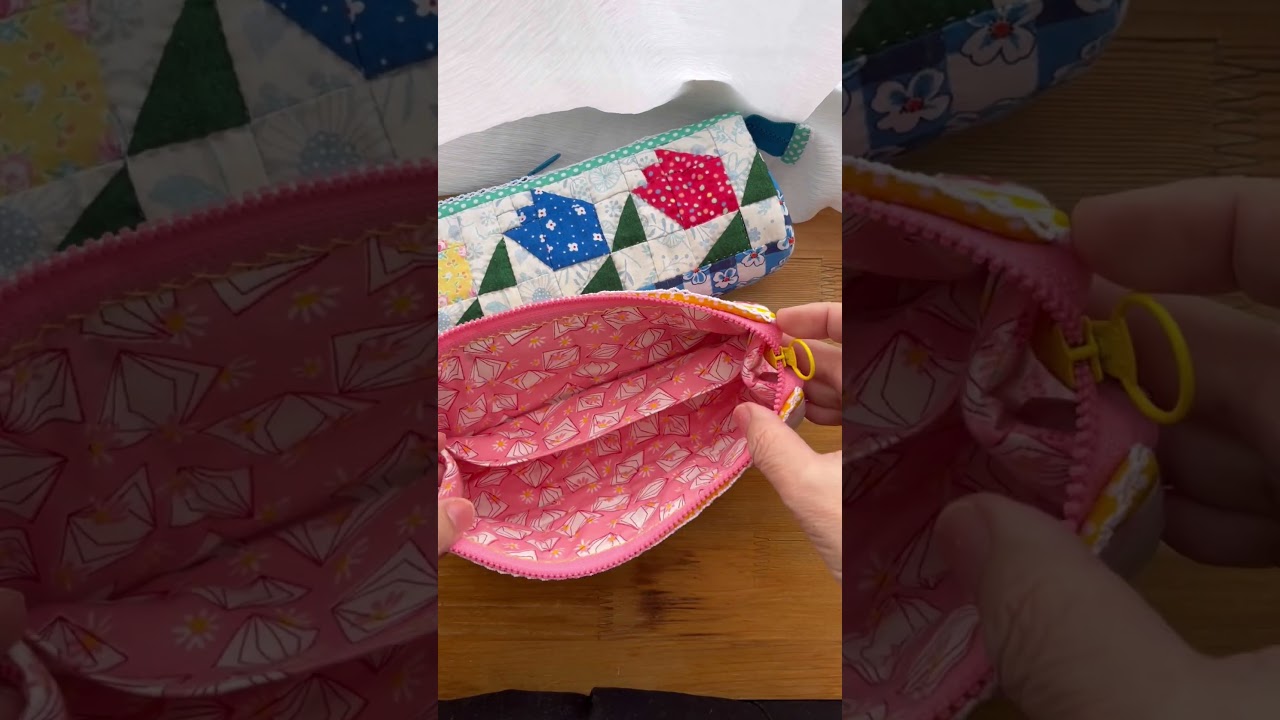 quilt Japan 春号に掲載中。作ってみてね。 #パッチワークキルト #ハンドメイド #かわいい