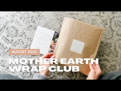 Mother Earth Wrap Club Unboxing August 2022