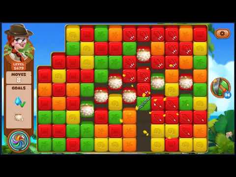 Lost Island Blast Adventure Level 1479 - NO BOOSTERS 🏝️ | SKILLGAMING ✔️