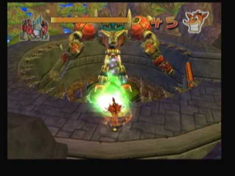 crash Twinsanity Mecha Bandicoot fight