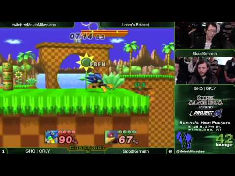 Construct 18 - GHQ | ORLY (Sonic, Bowser) vs GoodKenneth (Falco) - Project M Top 8