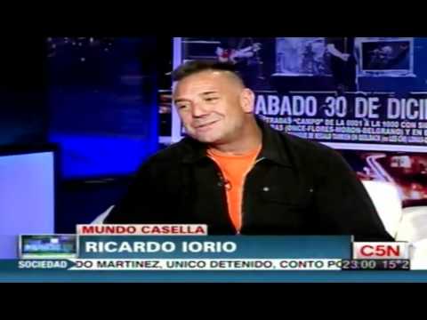 Ricardo Iorio sobre Bebe Contepomi y Amy Winehouse