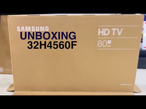 #samsung #32H4560F #smarttv #unboxing #newmodel #tizenos #hd #tv #led #tvunboxing #latestmodel #leds