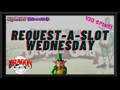 Request-A-Slot Wednesday - Featuring Plenty Of Jackpots And Big Wins On Drops Of Gold, Kronos + More