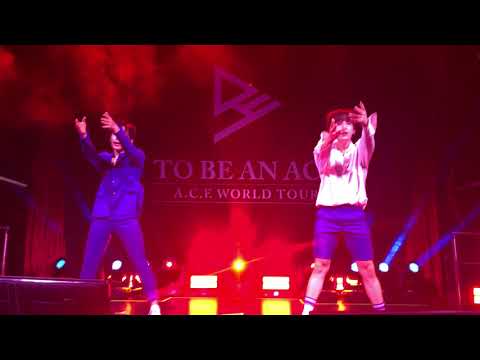 190310 A.C.E Dublin - Black and Blue