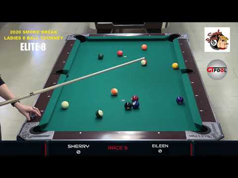 2020 Smoke Break Billiard Ladies 8 Ball Tournament --- ELITE 8 Part 2