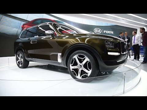 Kia Telluride Concept at the 2016 Detroit Auto Show