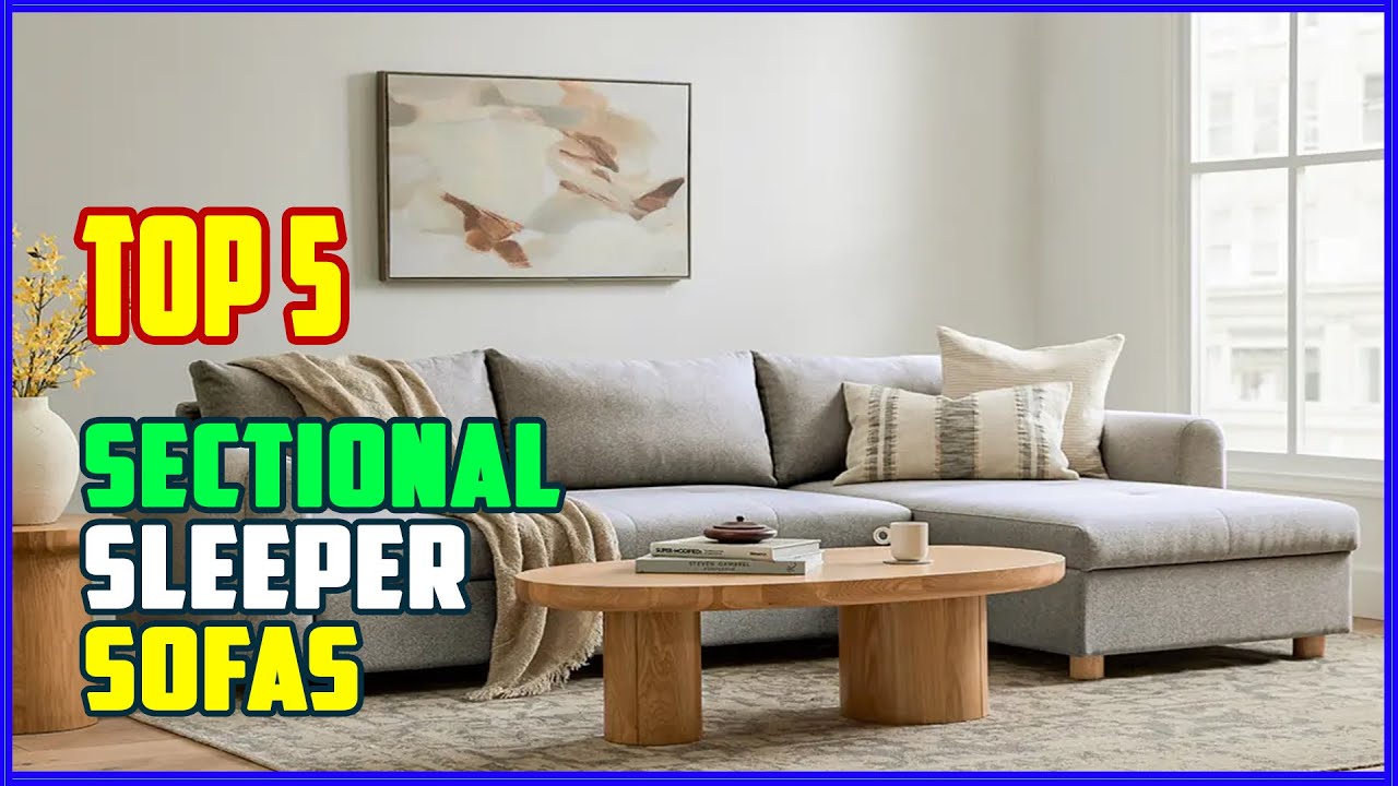 TOP 5 Best Sectional Sleeper Sofas 2026