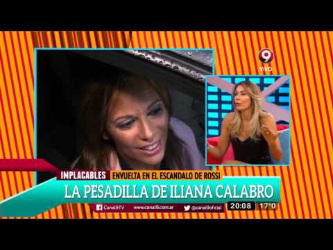 El peor momento de Iliana Calabró