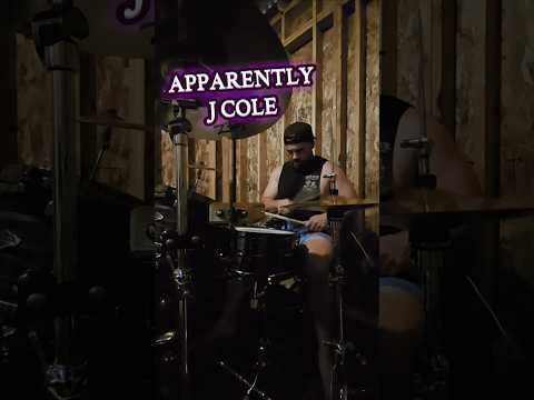 Apparently - @jcole #drums #drumcover #hiphop #music #shorts