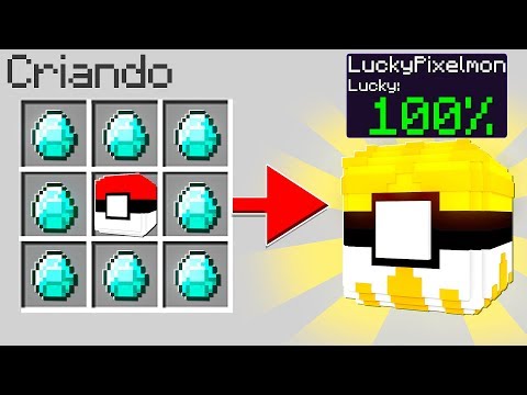 COMO DEIXAR SUA LUCKY PIXELMON 100% POSITIVA E RARA - MINECRAFT PIXELMON MOD
