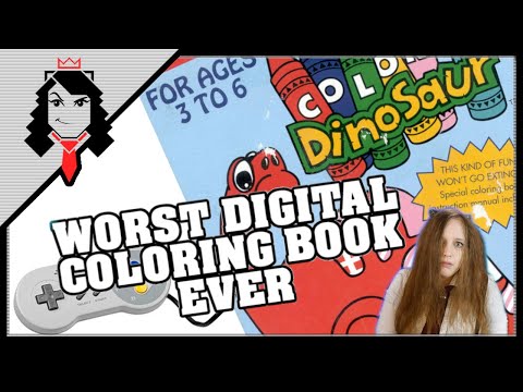 Color a Dinosaur on NES - Octavius King