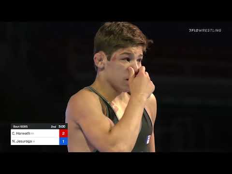 120 Lbs Final - Caden Horwath, Michigan Vs Nathanael Jesuroga, Iowa 5f49