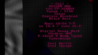 Asylum BBS (17a) (demo) for DOS