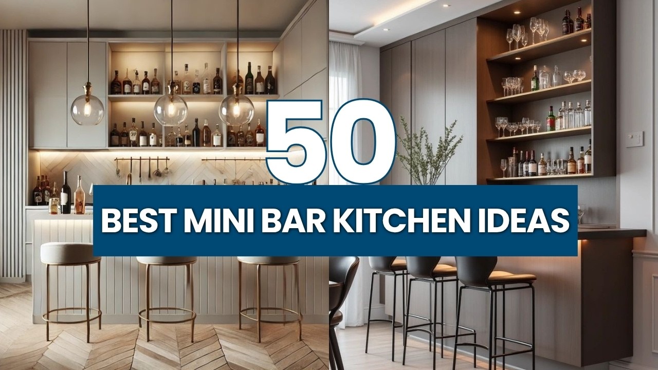 50 Beautiful Mini Bar Kitchen Décor Ideas in