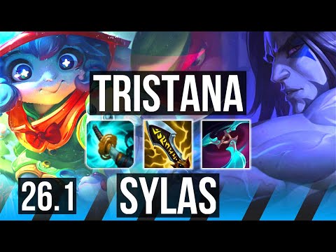TRISTANA vs SYLAS (MID) | 64K damage | EUW Master | 26.1