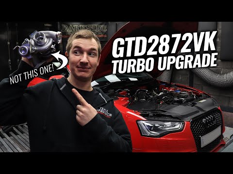 CDUC 3.0 V6 TDI Audi A5 TURBO UPGRADE GTD2872VRZK - DARKSIDE DEVELOPMENTS