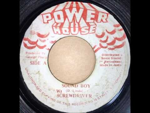 SCREWDRIVER / SOUND BOY / REGGAE - DANCEHALL CLASSICS - 7inch vinyl record