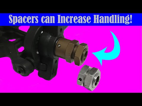 Wheel Spacers and How they CAN Increase Performance on RC Cars