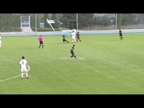 Néstor Lucas - Real Madrid Juvenil B (U18) vs Rayo Majadahonda B (01/11/2020) HD