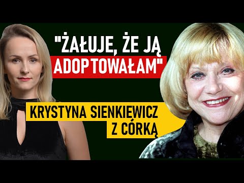 Adoptowana córka chciała zabić aktorkę? Próbowała podważyć testament - Krystyna Sienkiewicz z córką