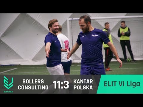 SOLLERS CONSULTING 11:3 KANTAR Polska - ELIT VI Liga [JESIEŃ 2018]