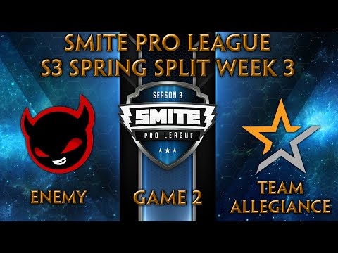 SPL S3 Spring: Week 3 - Enemy vs. Team Allegiance (Game 2)