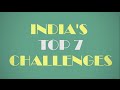 Indias Top 7 challenges | India Economic Summit.