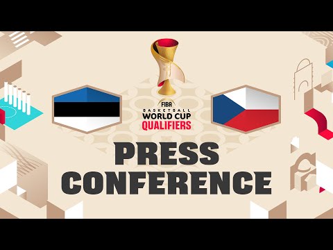 Estonia v Czechia - Press Conference | FIBA Basketball World Cup 2027 European Qualifiers