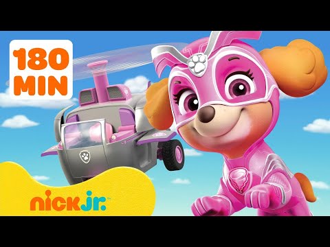 Щенячий патруль | Щенячий патруль: Лучшие миссии Скай! #3 🚁 180 минут | Nick Jr. Cyrillic